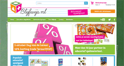 Desktop Screenshot of blijfwijs.nl